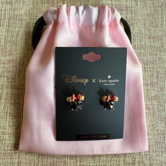 Kate Spade Jewelry - NWT Disney x Kate Spade New York Minnie Studs